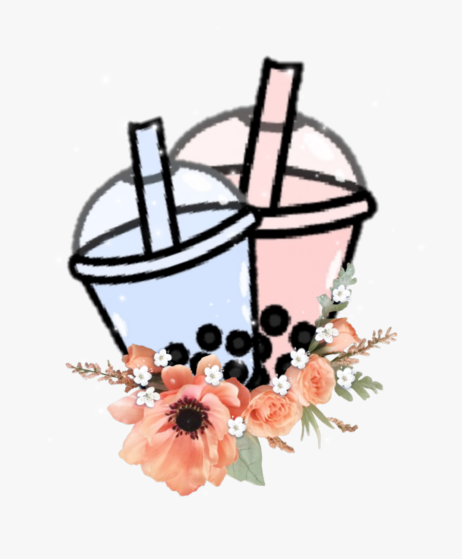 #boba #cute #flowers - Barberton Daisy, Transparent Clipart