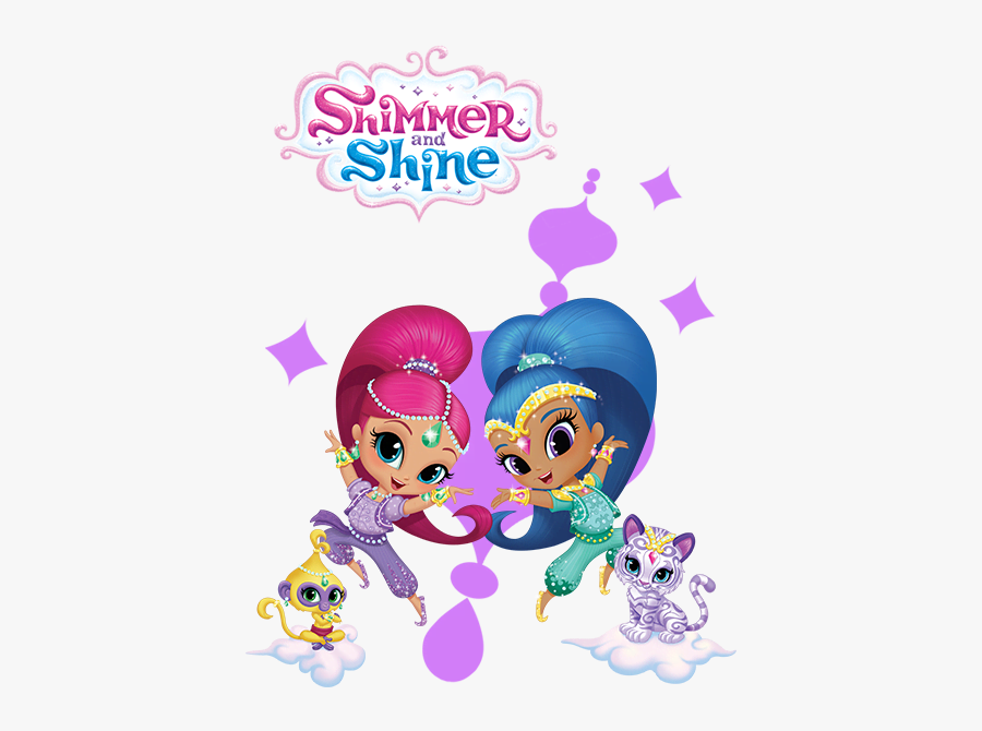 Property Header Shimmer And Shine Desktop Landscape - Happy Birthday Shimmer And Shine, Transparent Clipart