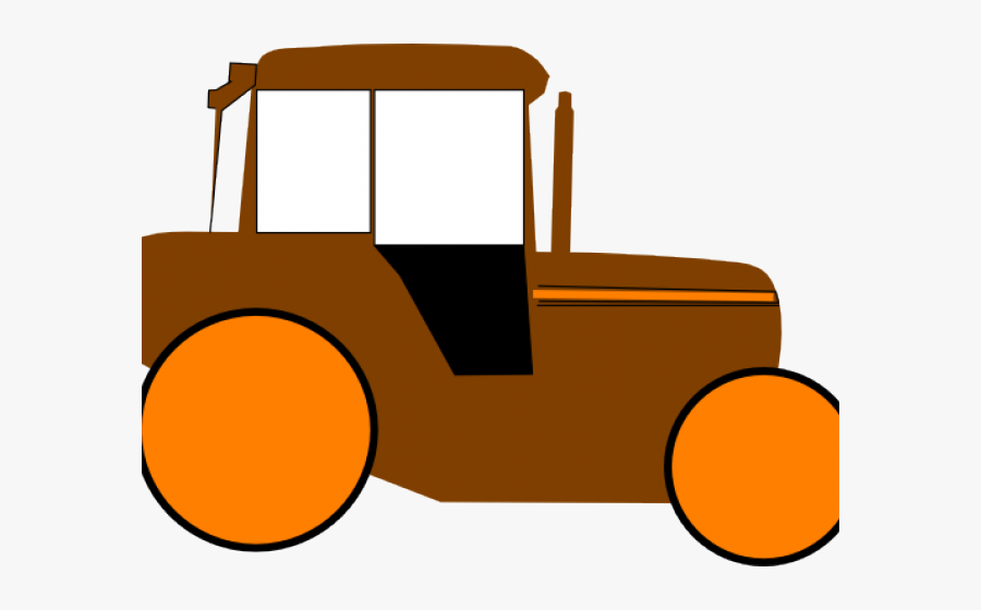 Tractor Clipart Construction - Tractor Clipart, Transparent Clipart