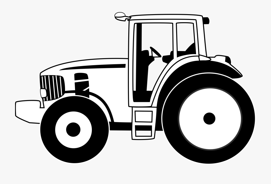 Vakanzi Clipart - Outline Images Of Tractor, Transparent Clipart