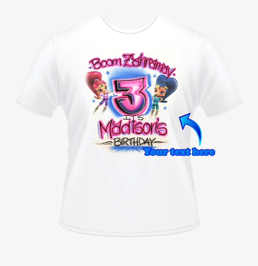 Trolls Birthday Shirt Design, Transparent Clipart