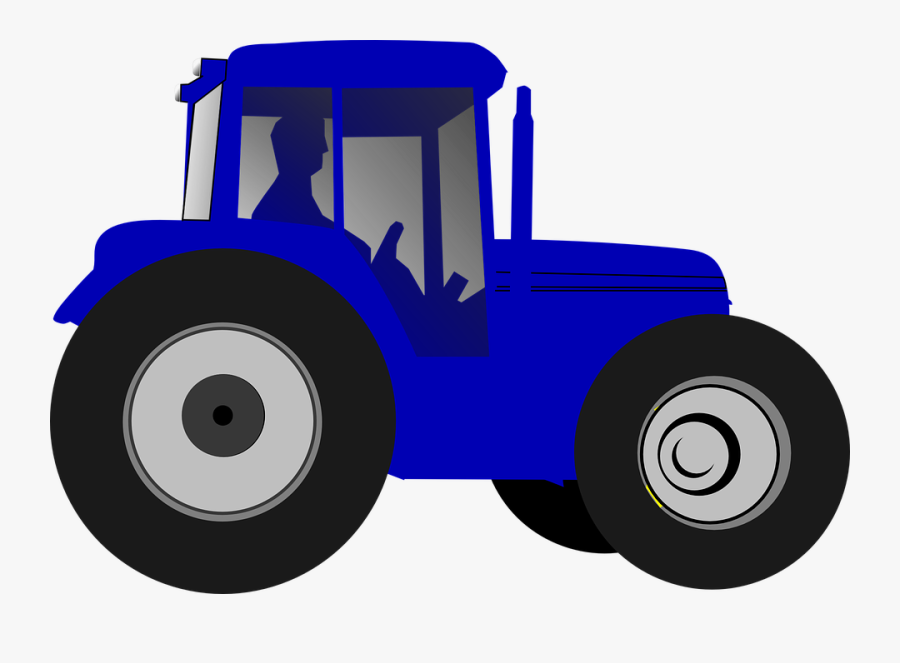 Transparent Tractor Clipart - Tractor John Deere Dibujo Png, Transparent Clipart