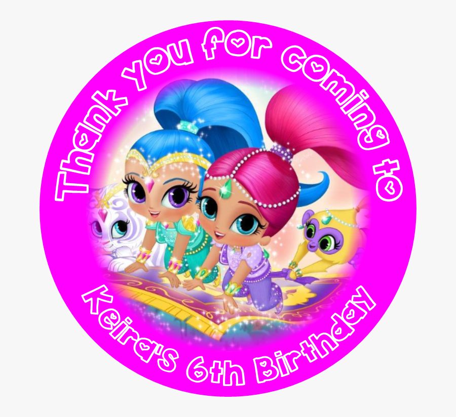 Shimmer And Shine On Carpet, Transparent Clipart