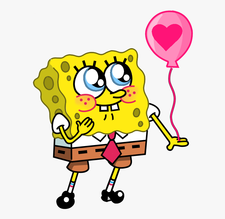Pin By Lizette Fontana On Things Papa Loves Clip Art - Spongebob Squarepants In Love, Transparent Clipart