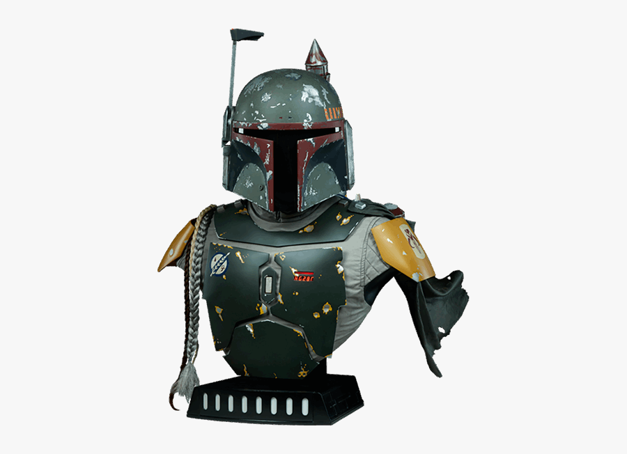 Boba Fett Transparent Image - Boba Fett Lifesize Bust, Transparent Clipart