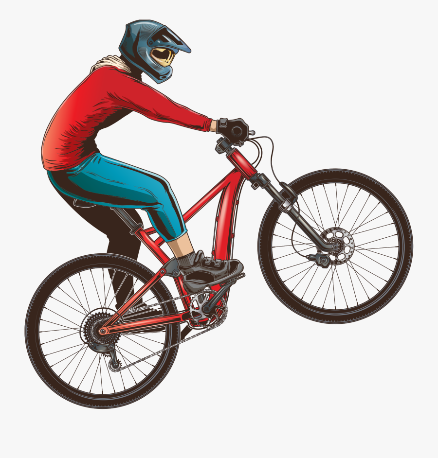 Cycling Clipart Png - Bycycle Vector, Transparent Clipart