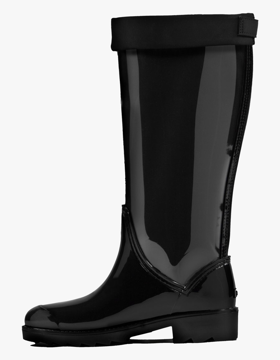 Transparent Rain Boots Clipart Black And White - Rain Boot, Transparent Clipart