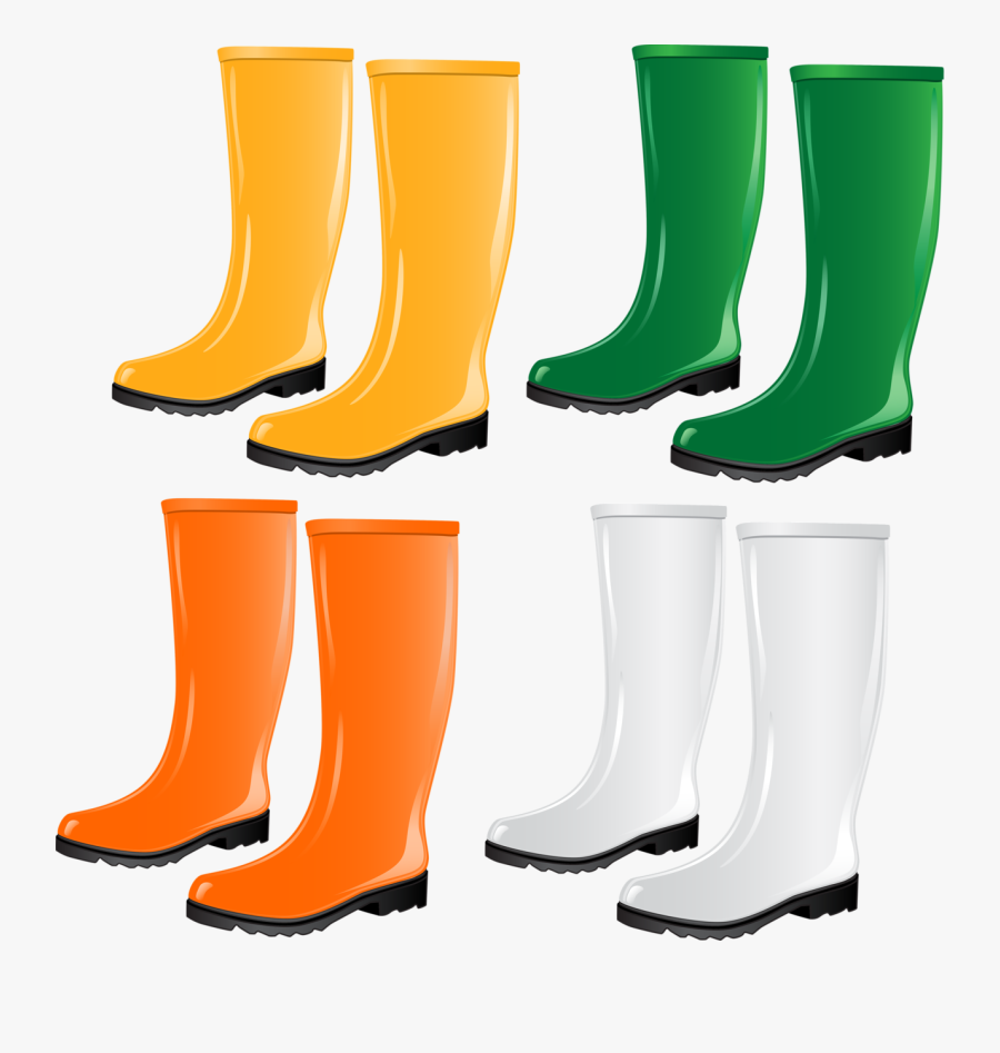 Rain Boot, Transparent Clipart