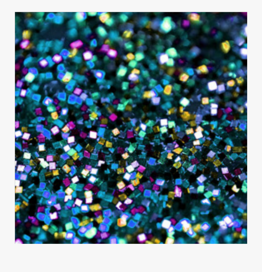 #glitter #sparkle #shine #shimmer #aqua #blue - Black Multi Glitter Background, Transparent Clipart