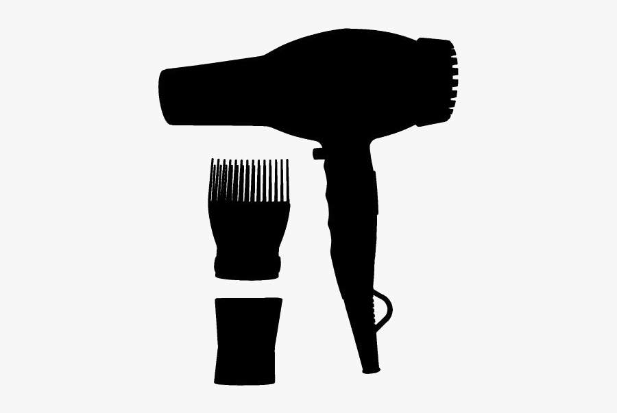 2000 Watt Professional Ac Turbo Hair Dryer Png Image - Silhouette, Transparent Clipart