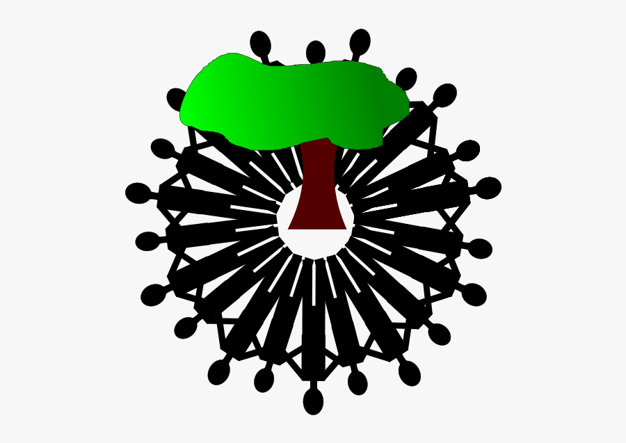 Free Clipart - Chipko Movement Symbol, Transparent Clipart