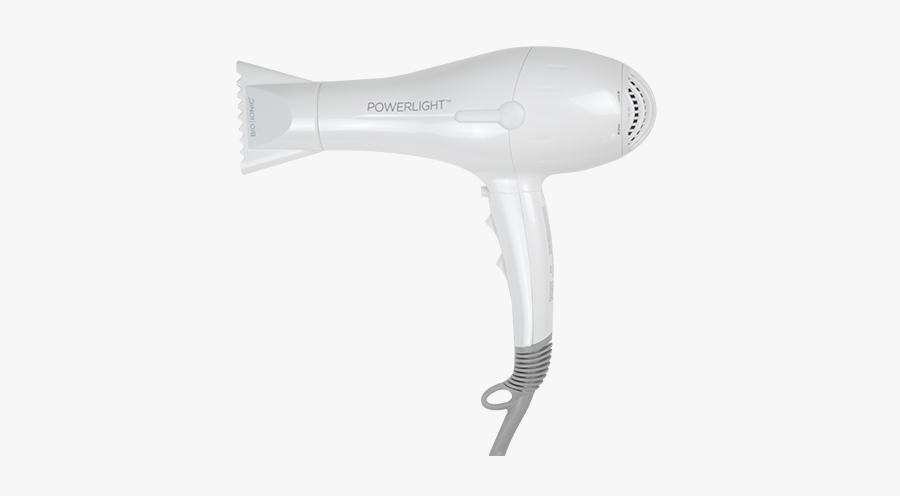 Clip Art Power Light Pro White - Hair Dryer, Transparent Clipart