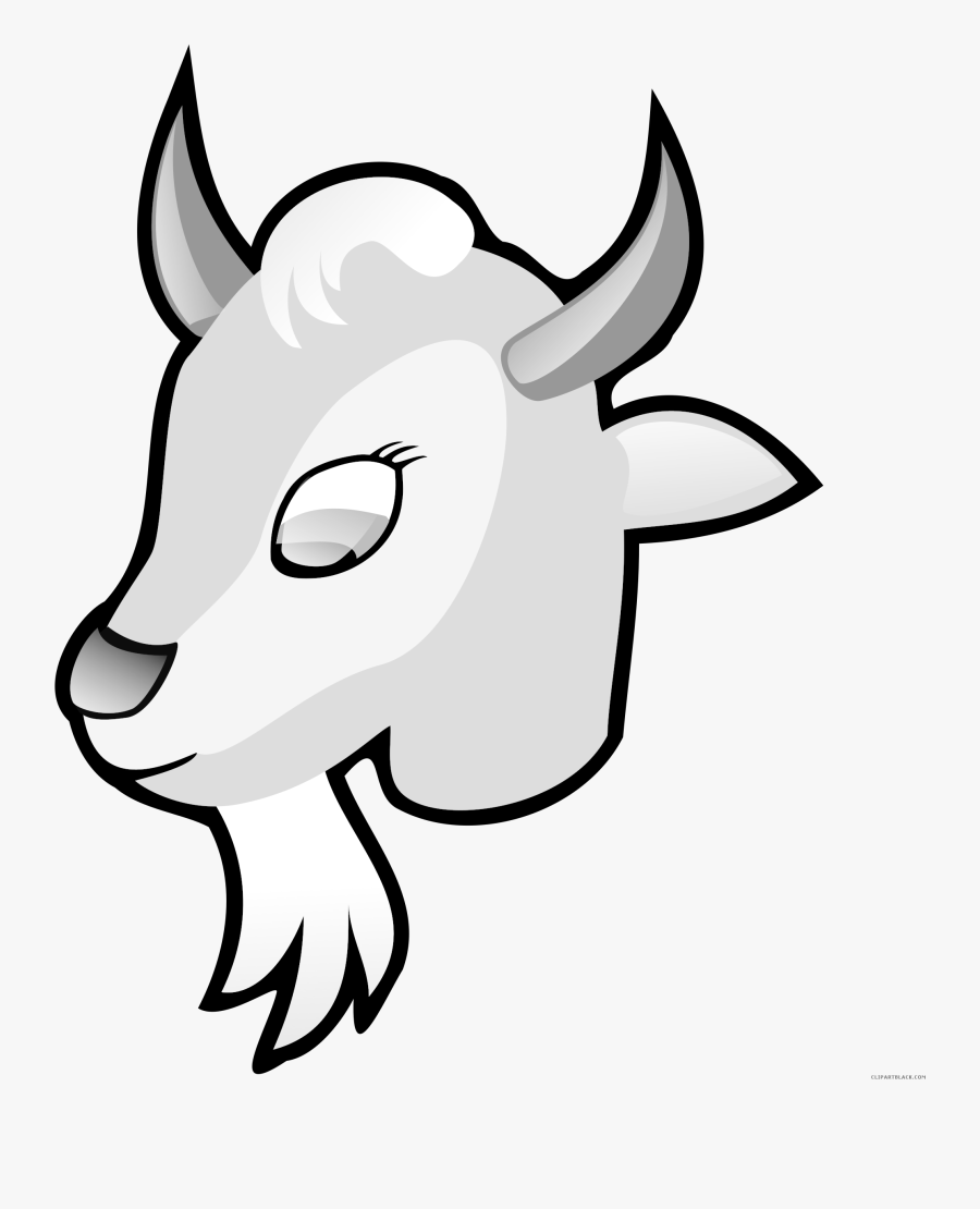Picture Royalty Free Library Page Of Clipartblack Com - Head Of Goat Clipart, Transparent Clipart