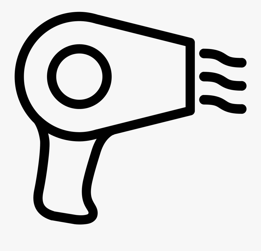 Hair Dryer Comments - Secadora De Cabello Dibujo Png, Transparent Clipart