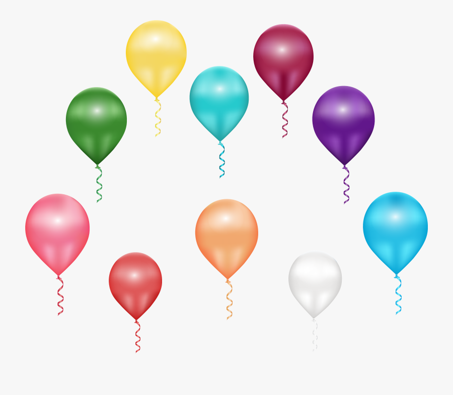 Transparent Air Balloon Clipart - Flying Balloons Gif Png, Transparent Clipart