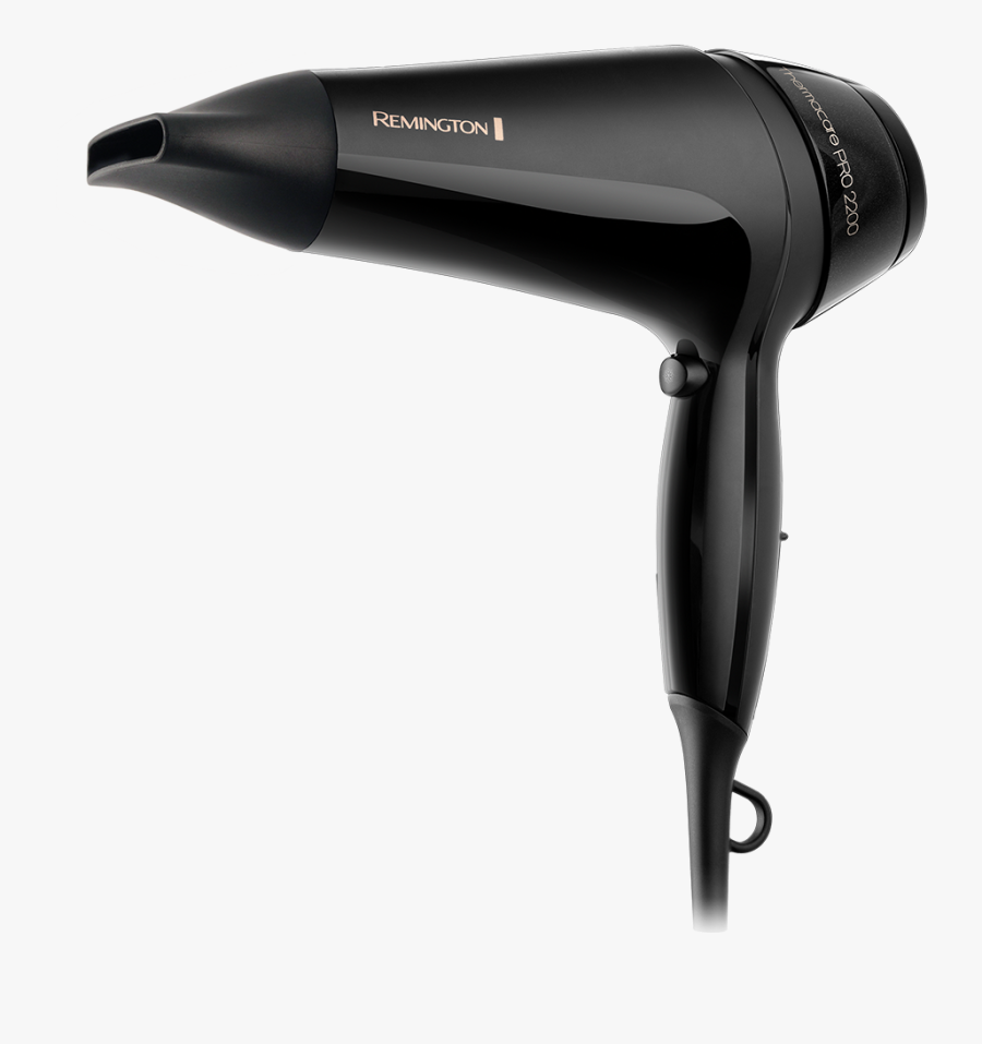 Thermacare Pro 2200 Hair Dryer - Remington D5710, Transparent Clipart