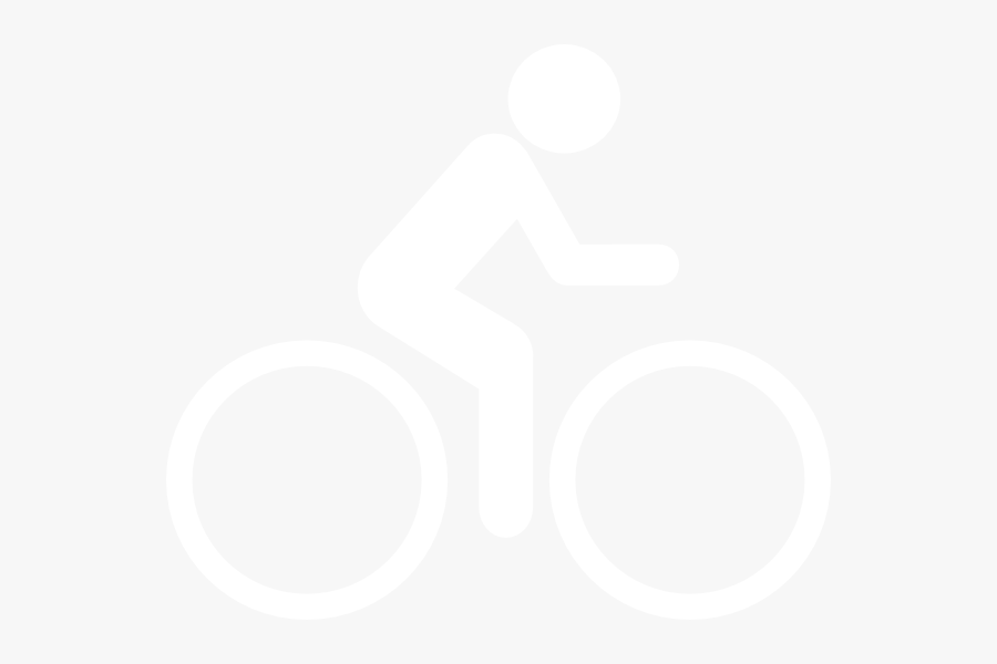 Bike Trail Sign, Transparent Clipart
