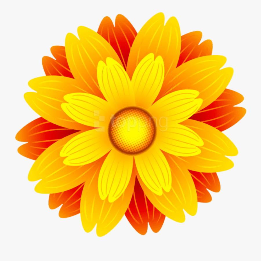Orange Flower Png Transparent Clip Art Image - Lavanya Tripathi In Vunnadhi Okate Zindagi, Transparent Clipart