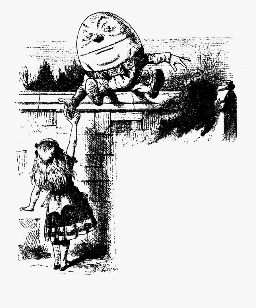 John Tenniel Humpty Dumpty, Transparent Clipart