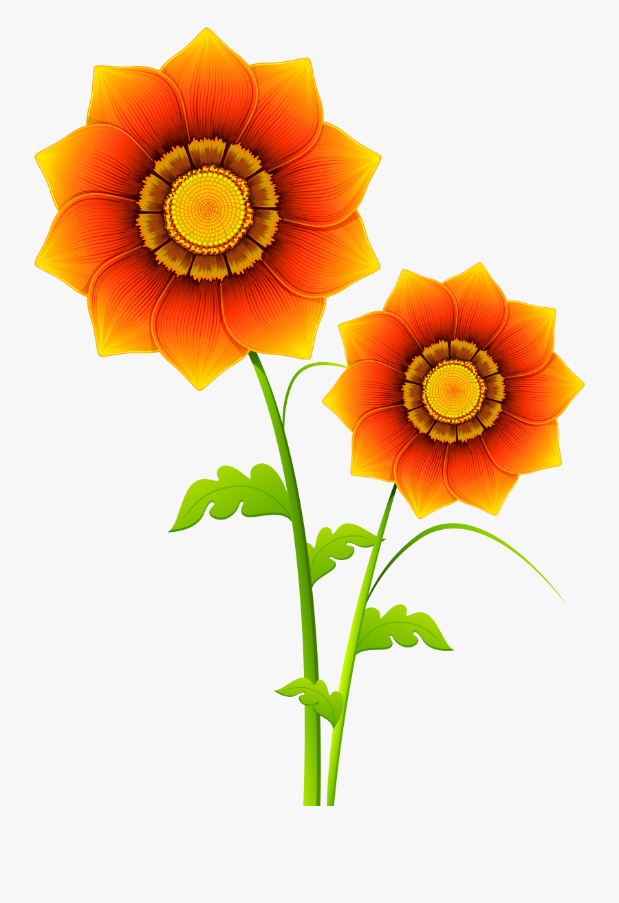Transparent Flowers Clip Art, Transparent Clipart