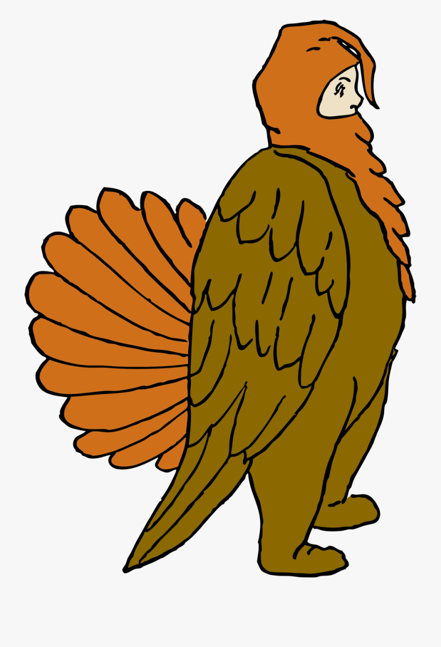 Turkey Gobblers And Clipart - Turkey Costume Clipart, Transparent Clipart