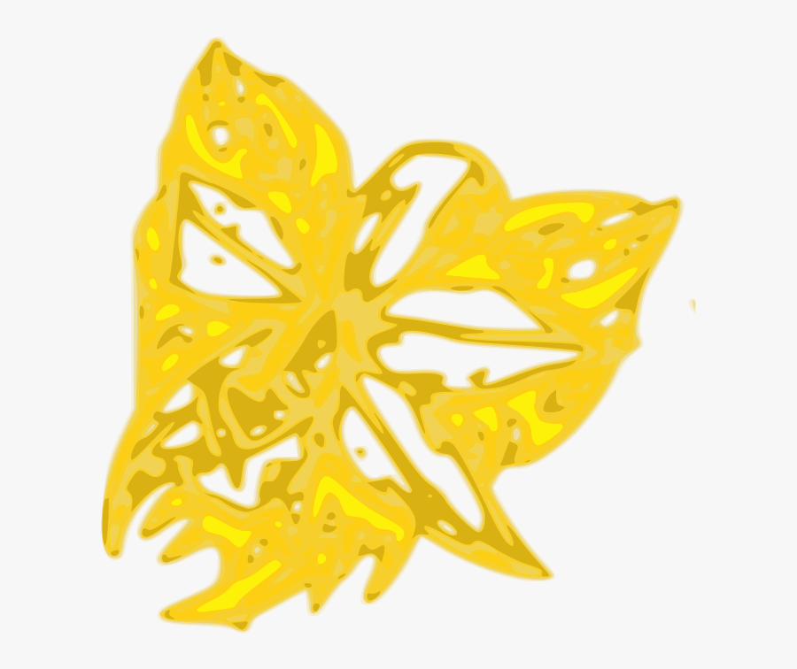 Yellow Flower 1, Transparent Clipart