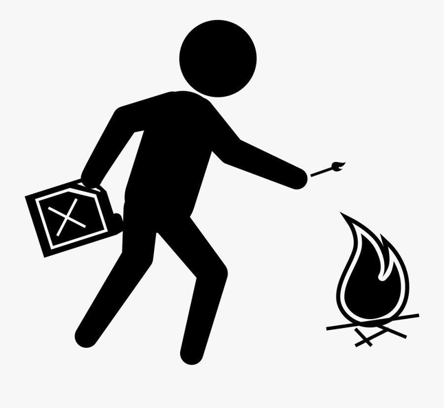 Criminal Burning The Evidence - Burning The Evidence, Transparent Clipart
