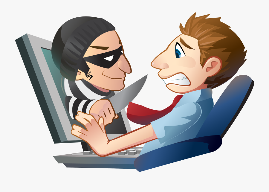 Graphic Black And White Library Criminal Clipart Cybercrime - Faneuil Hall, Transparent Clipart