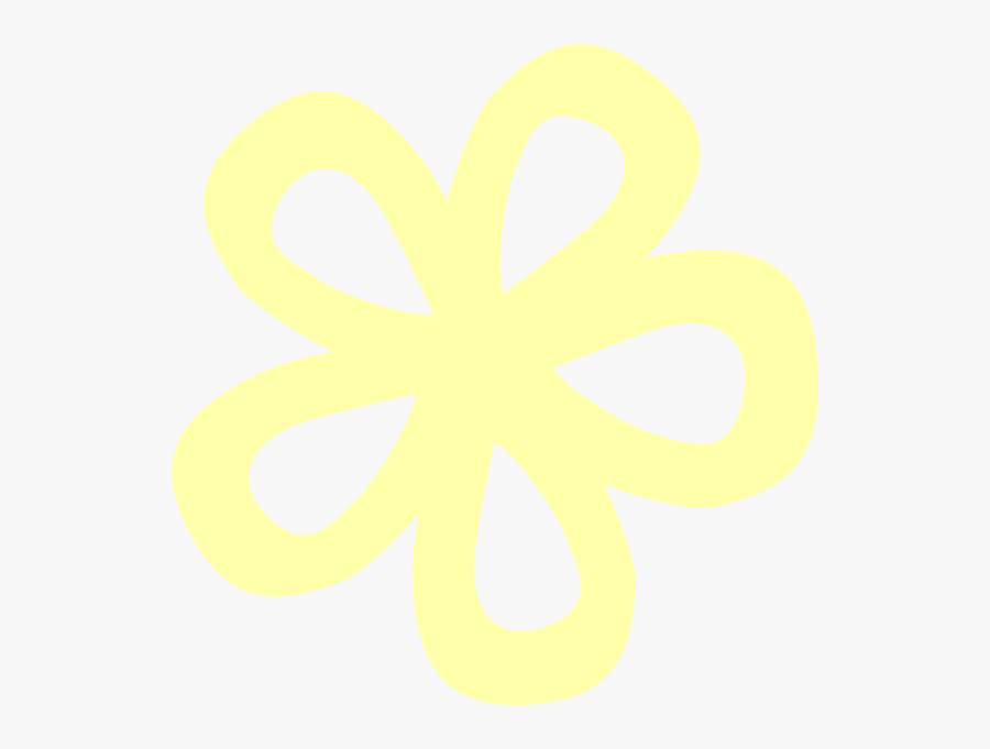 Yellow Flower Svg Clip Arts - Kolam, Transparent Clipart
