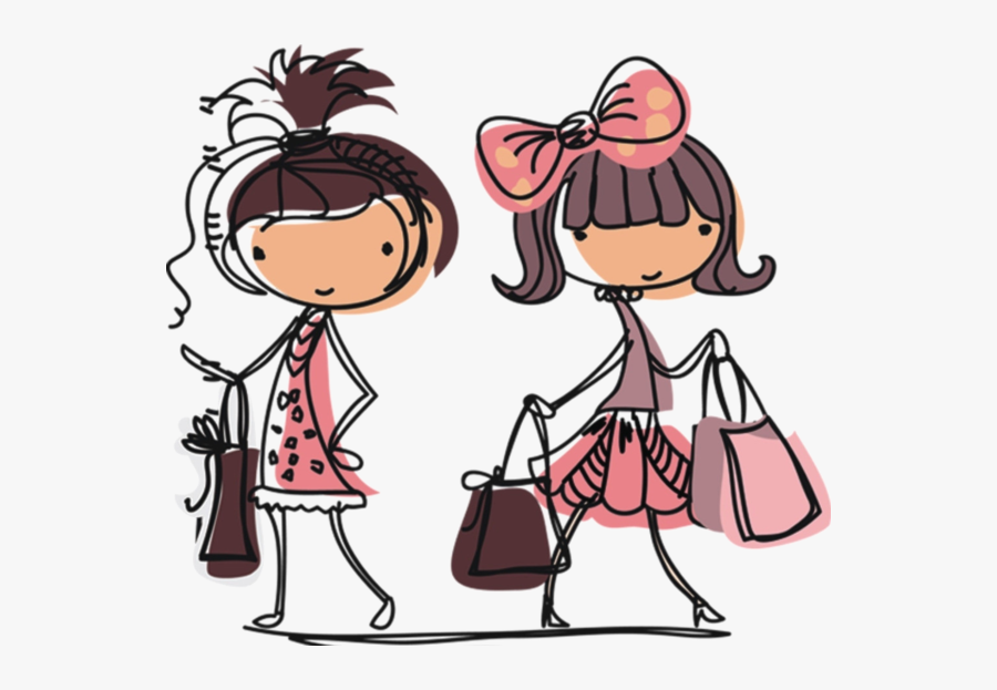 Love To Shop Pinterest - Traveling To Paris Cartoon, Transparent Clipart
