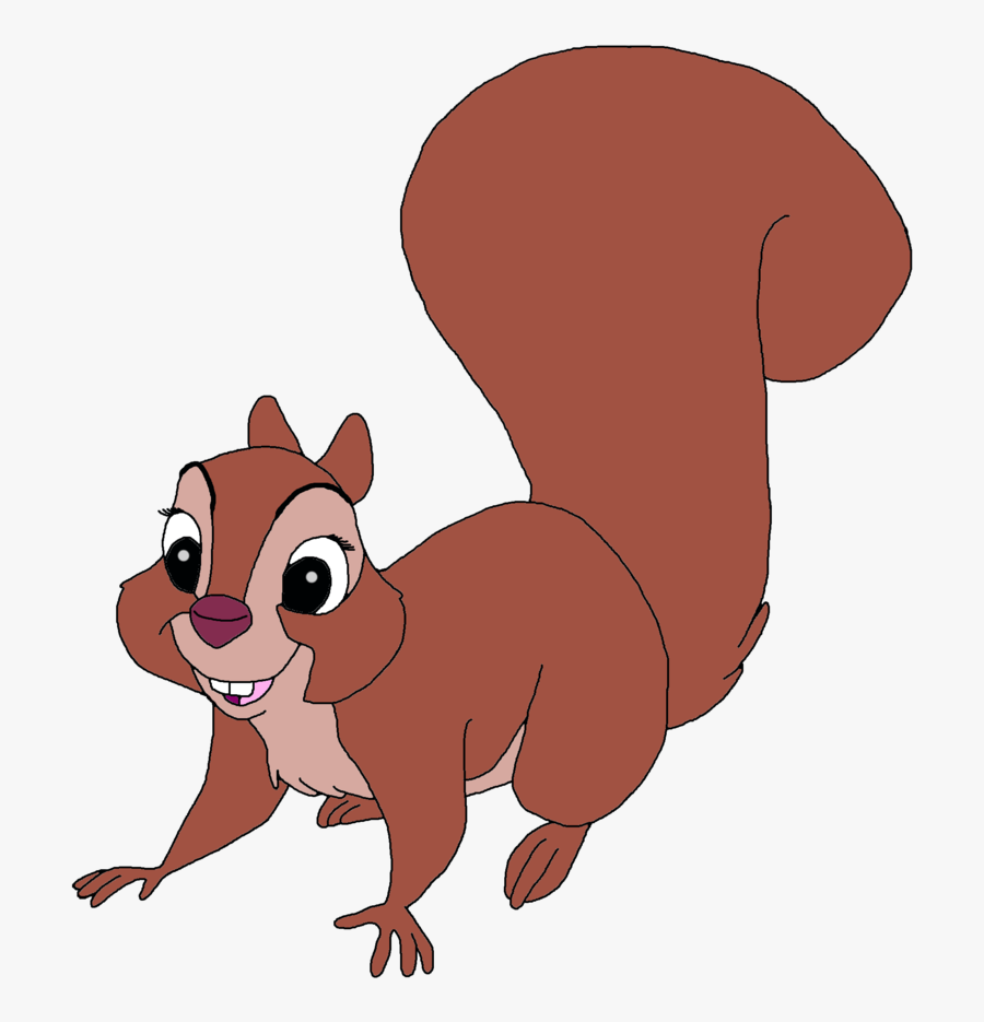 Hazel The Girl Squirrel Vector By The Acorn Bunch - Sword In The Stone Squirrel Clipart, Transparent Clipart