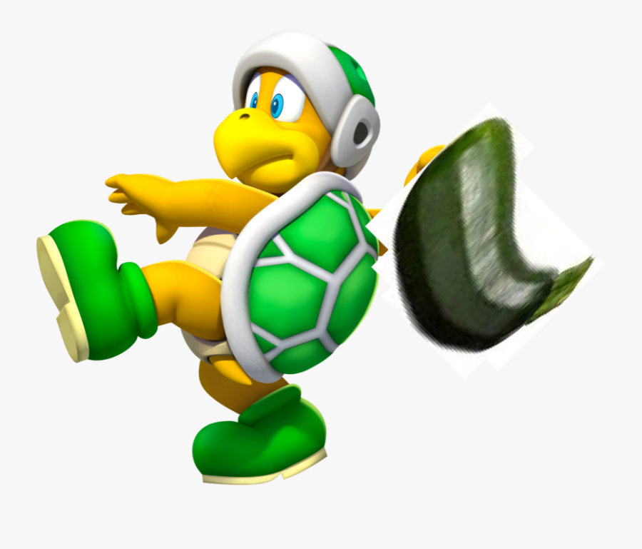 Transparent Zucchini Clipart - Super Mario Hammer Bro, Transparent Clipart