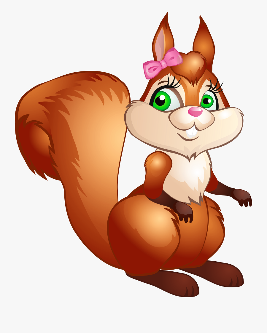 Squirrel Clipart Transparent, Transparent Clipart