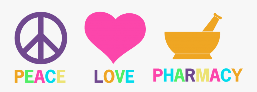 See 5 Variations - Peace Love Pharmacy Technician, Transparent Clipart