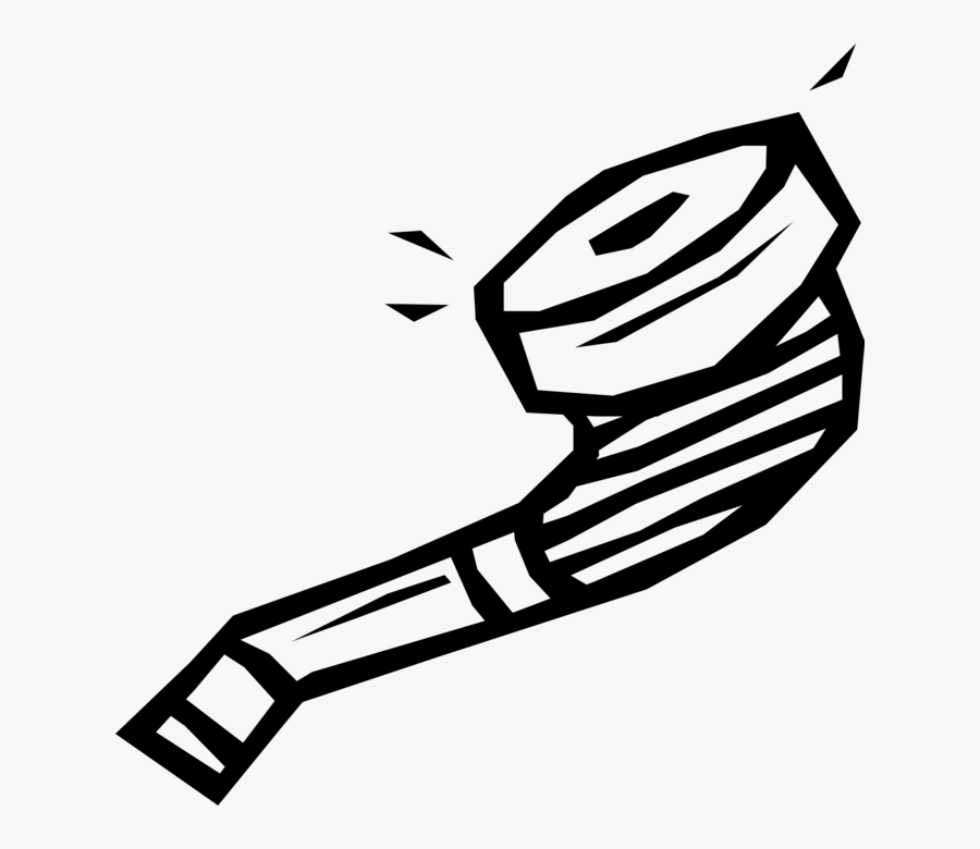 Vector Illustration Of Tobacco Smoking Pipe, Transparent Clipart