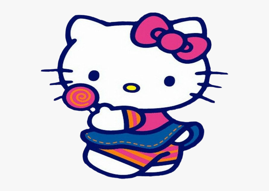 Hello Kitty Hellokitty Cat Sanrio Chupachups Sweet - Transparent Background Hello Kitty Png, Transparent Clipart