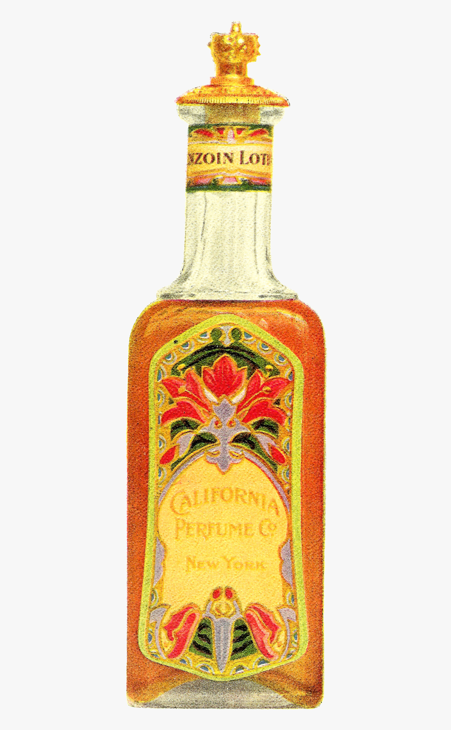 Glass Bottle, Transparent Clipart