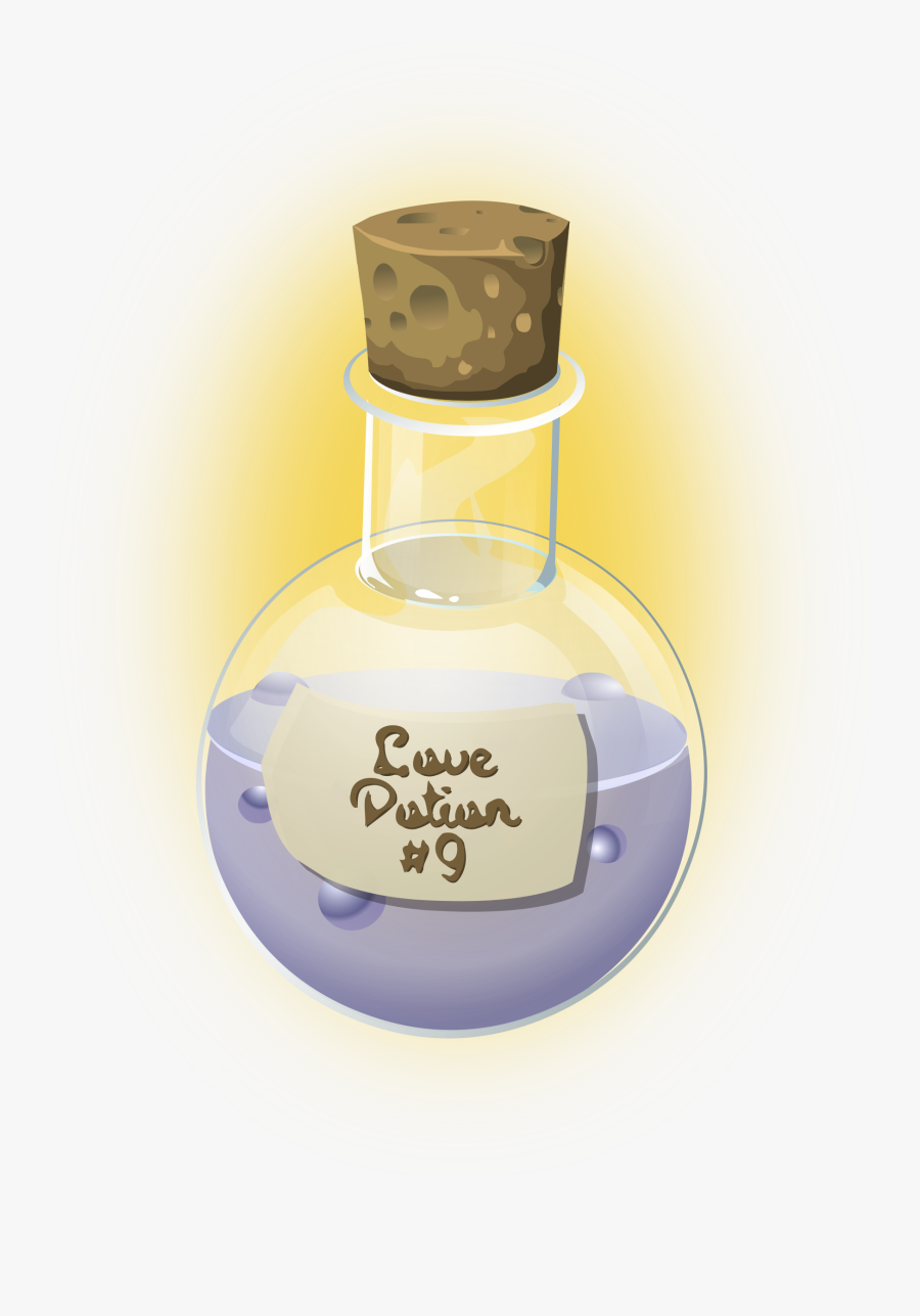 Svg Library Love Potion Big Image - Eliksir Rysunek, Transparent Clipart