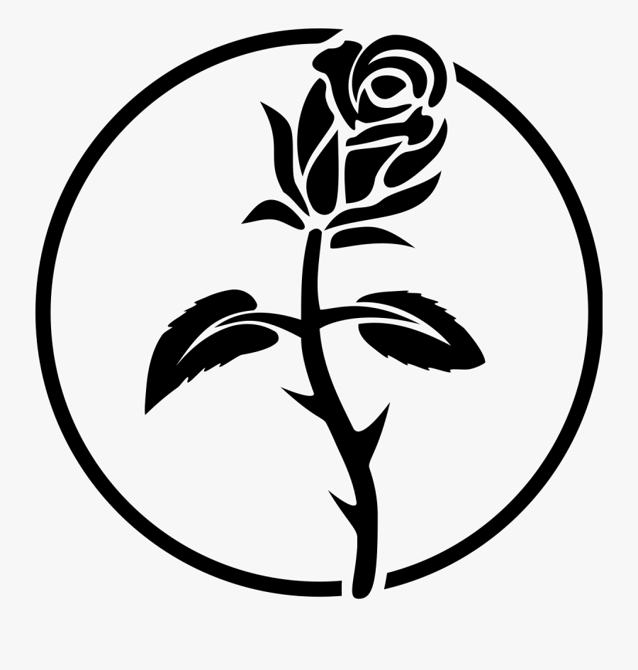 Symbolism Wikipedia - Black Rose Anarchist Symbol, Transparent Clipart