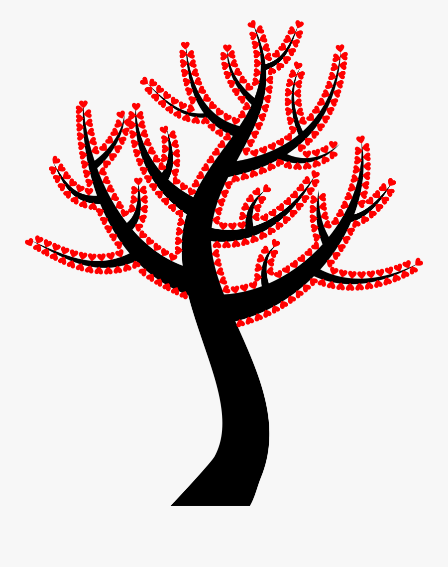 Plant,flower,leaf - Colorful Tree With Branches With Transparent Background, Transparent Clipart