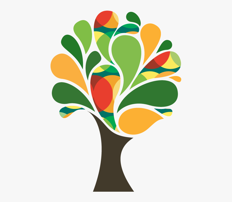 Transparent Children Planting Clipart - Trees Design For Education, Transparent Clipart