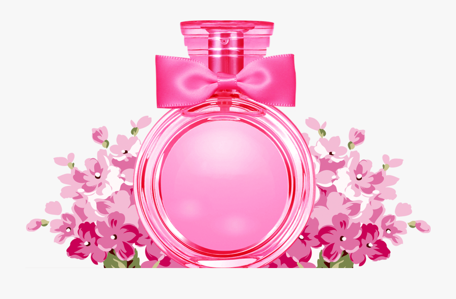 Perfume Flowers And Perfume Bottle Free Transparent Clipart Clipartkey
