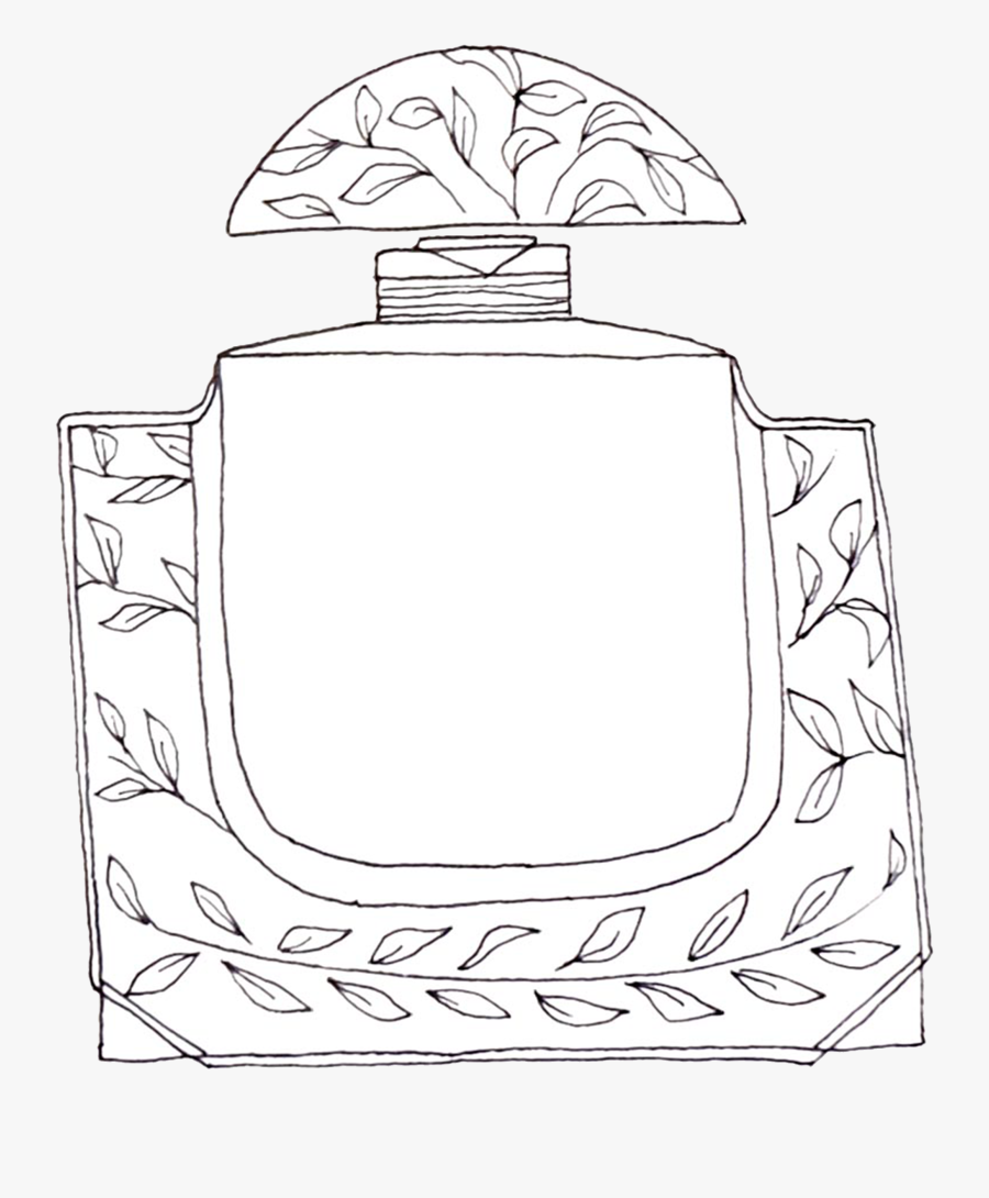 Perfume - Sketch, Transparent Clipart