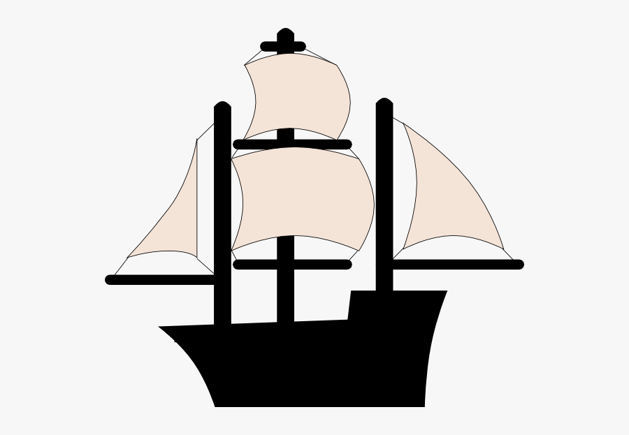 Pirate Drawing Easy At - Ship Clip Art, Transparent Clipart