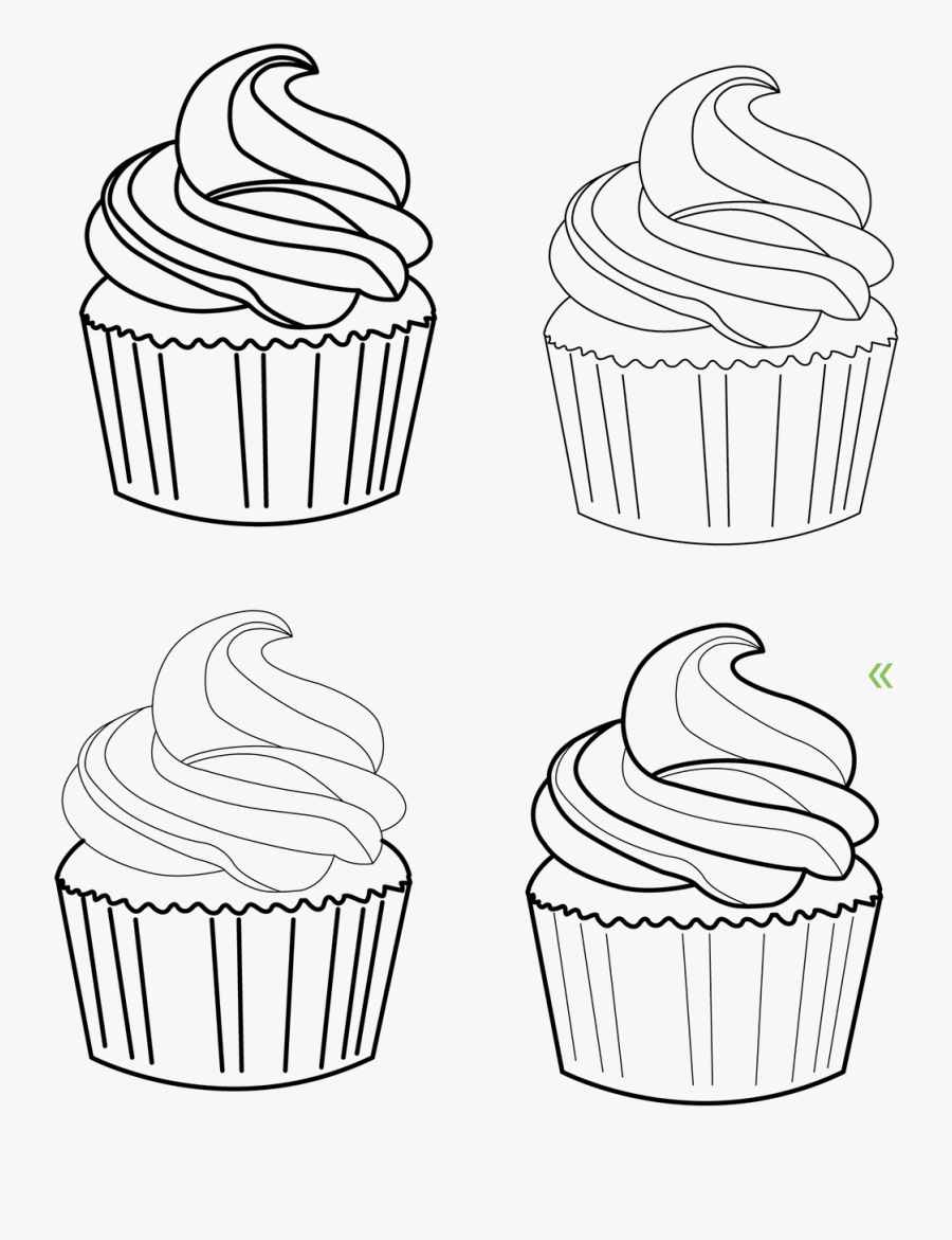 Clip Art Bakery Illustration - Cupcake, Transparent Clipart