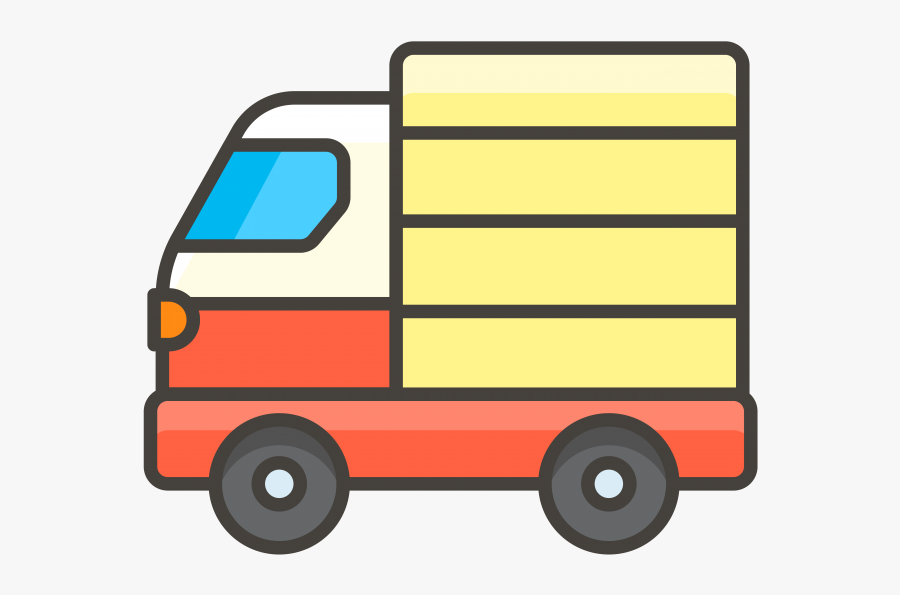 Transparent Delivery Clipart - Truck Emoji Png, Transparent Clipart