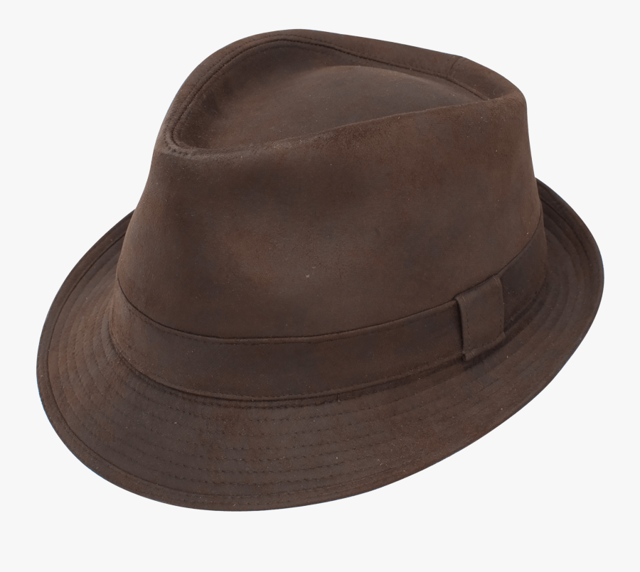 Clip Art Dobbs Urban Brown - Fedora, Transparent Clipart
