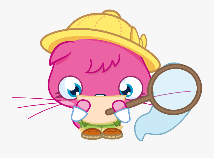 Explorer Poppet Reading Moshi Monster Clipart Png - Moshi Monsters Poppet Png, Transparent Clipart