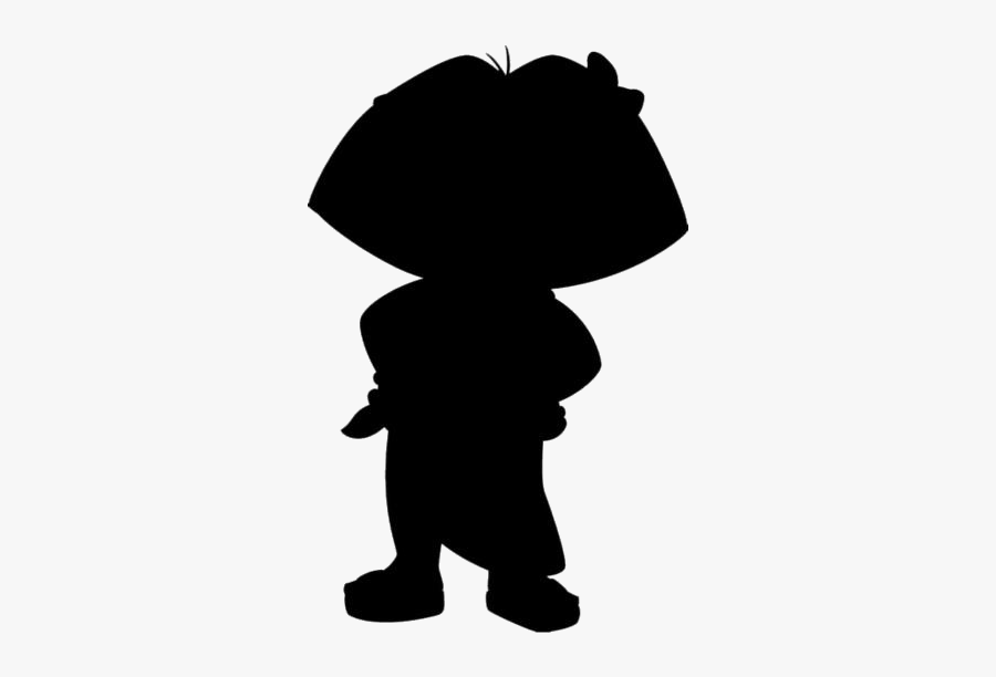 Dora The Explorer Black And White Clipart Png - Illustration, Transparent Clipart