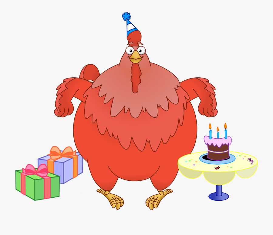 Image - The Big Red Chicken, Transparent Clipart
